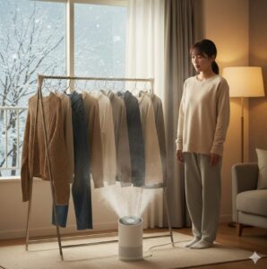 冬に洗濯物が乾かないならサーキュレーターの導入が正解